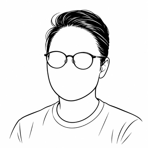 Portrait drawing of Jules Yim